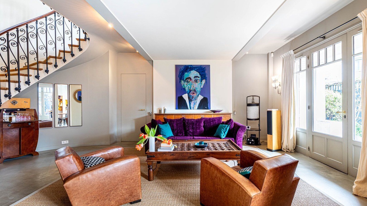 Photo of Livingroom in Parchamp–Albert Kahn