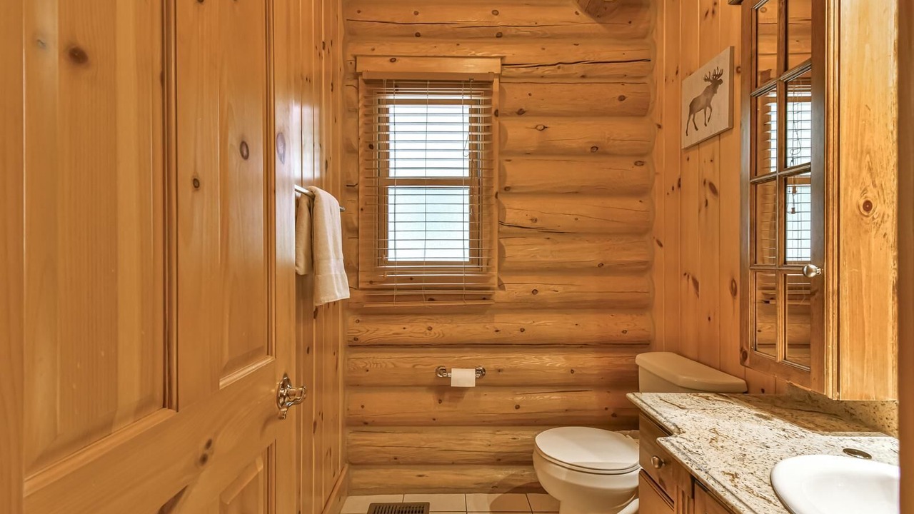 Photo of Bathroom in Fiddler Lake Resort