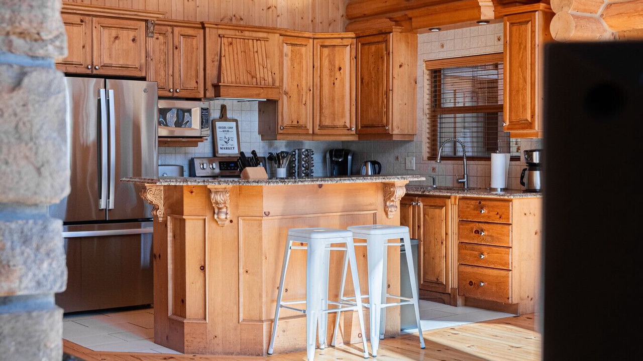 Photo of Kitchen in Fiddler Lake Resort