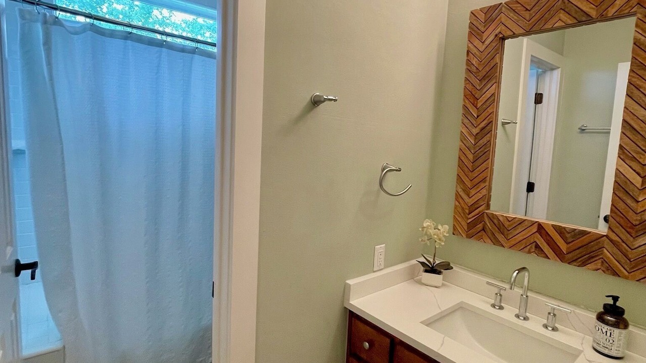 Photo of Bathroom in Log Cabin