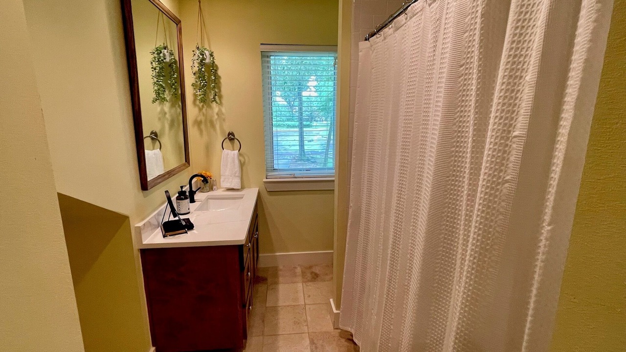 Photo of Bathroom in Log Cabin