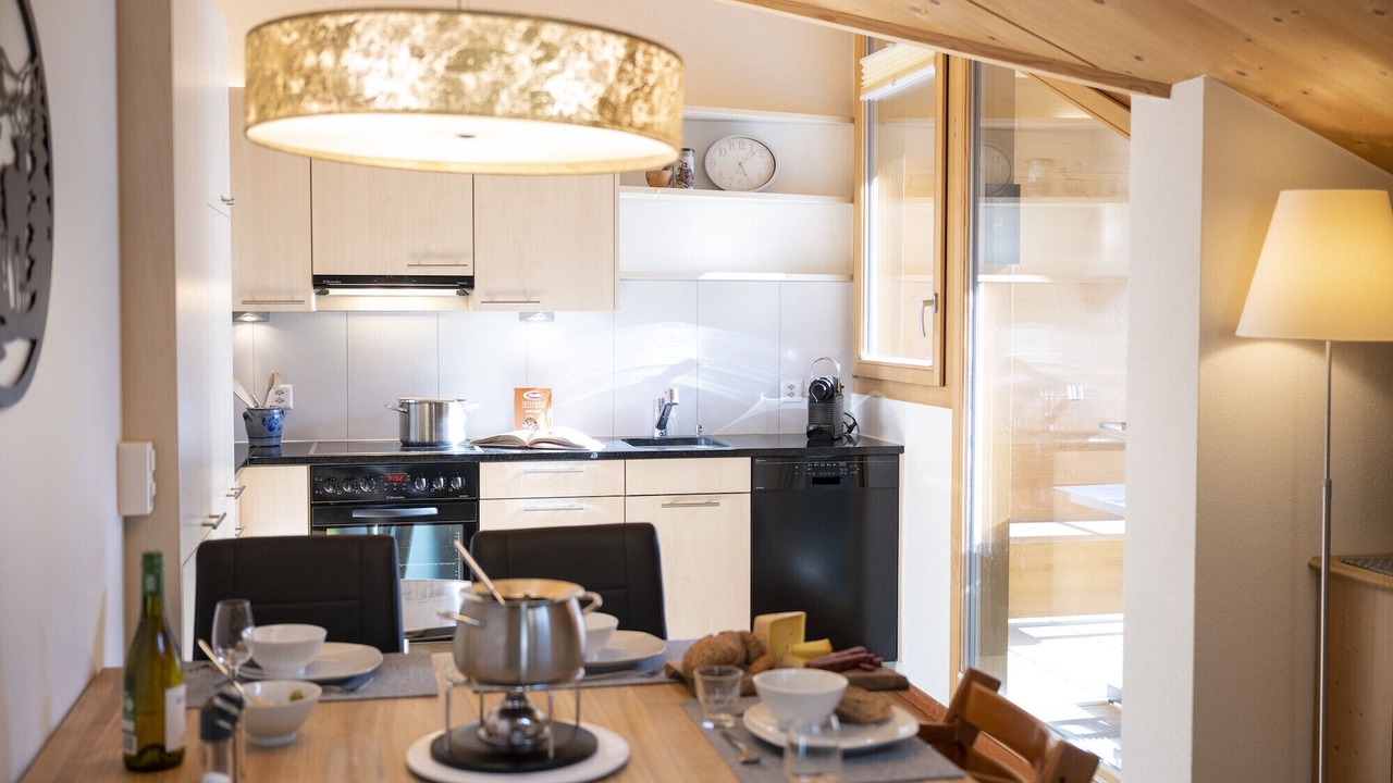 Photo of Kitchen in Engadin Scoul