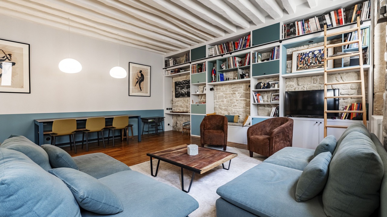 Photo of Livingroom in Parchamp–Albert Kahn