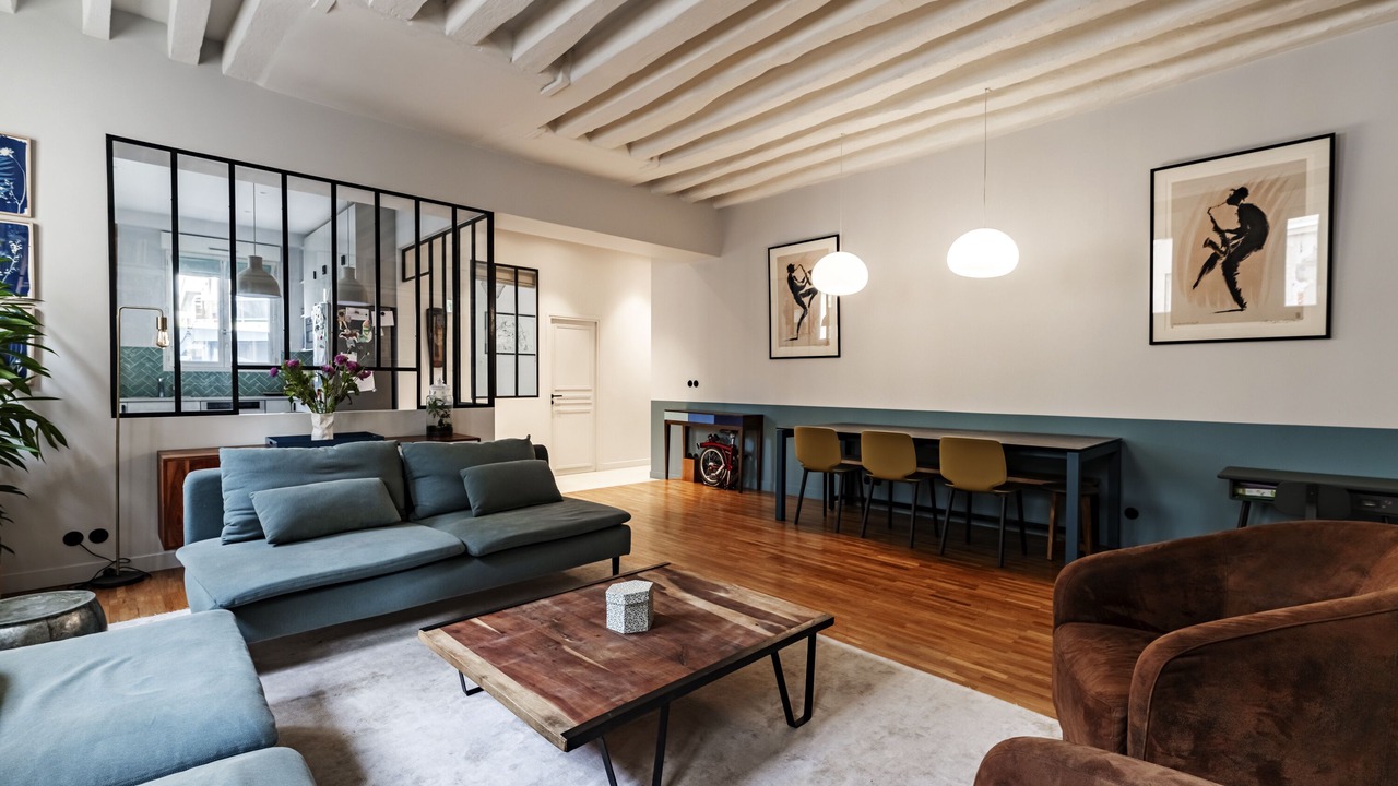 Photo of Livingroom in Parchamp–Albert Kahn