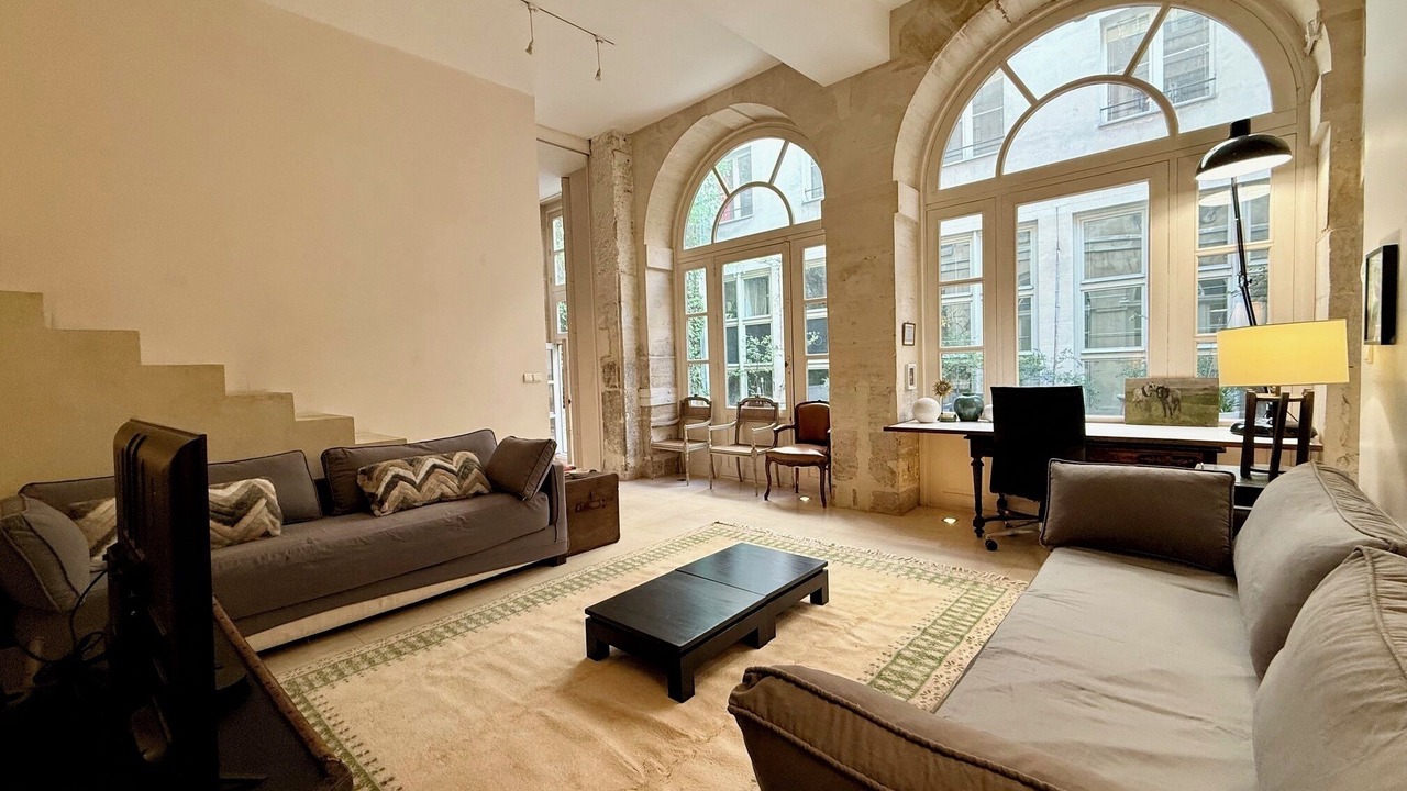 Photo of Livingroom in Quartier Sainte-Avoye