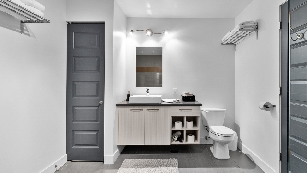 Photo of Bathroom in Owl's Head Ski Resort