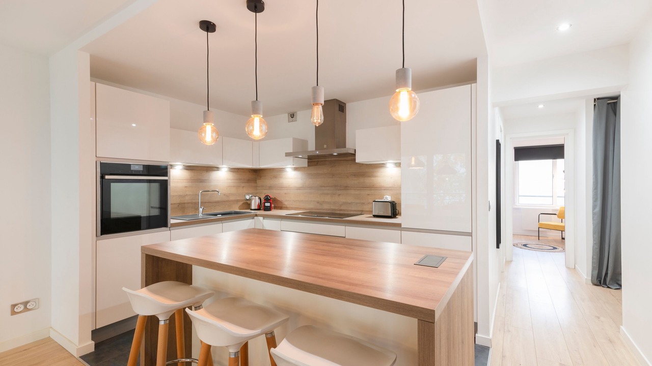 Photo of Kitchen in Saint Nicolas - Charles III - Ville vieille - Trois Maisons - Leopold