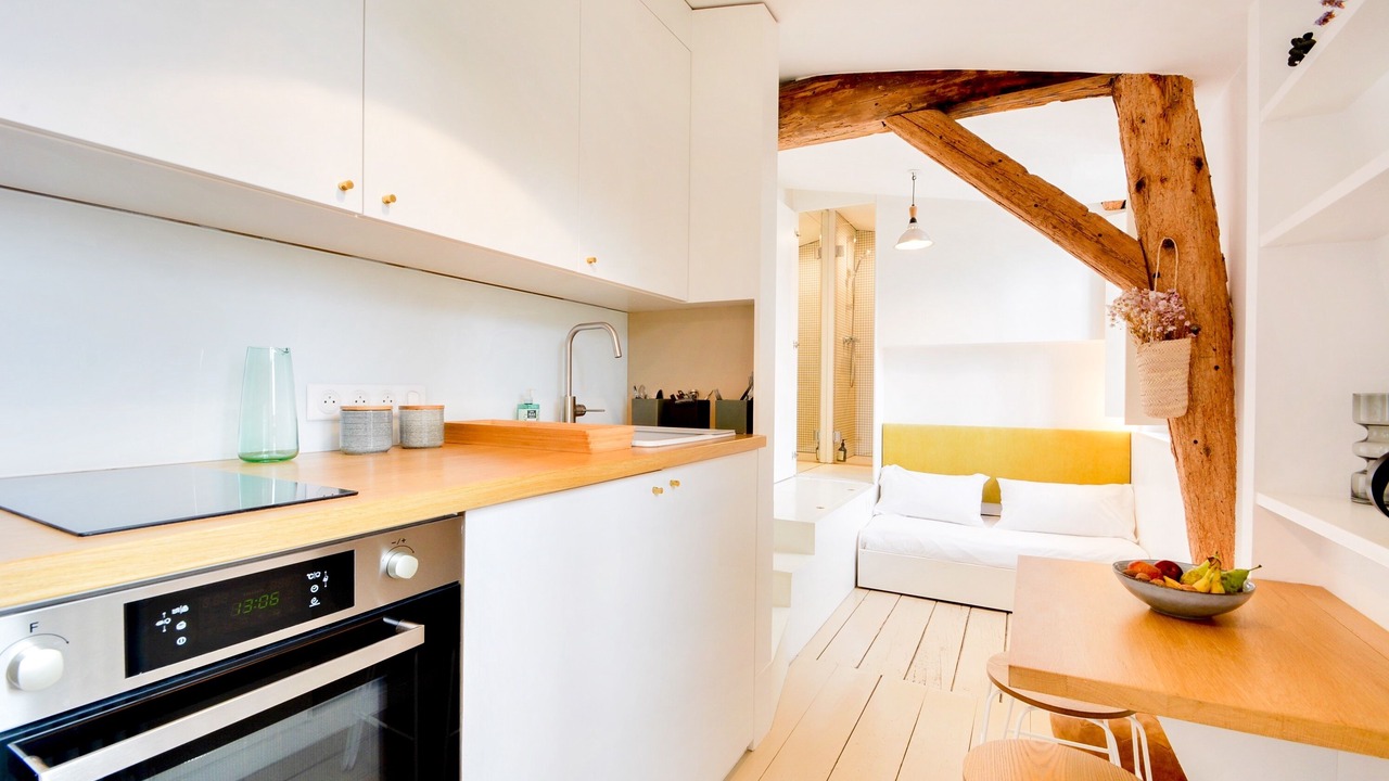 Photo of Kitchen in Saint Nicolas - Charles III - Ville vieille - Trois Maisons - Leopold