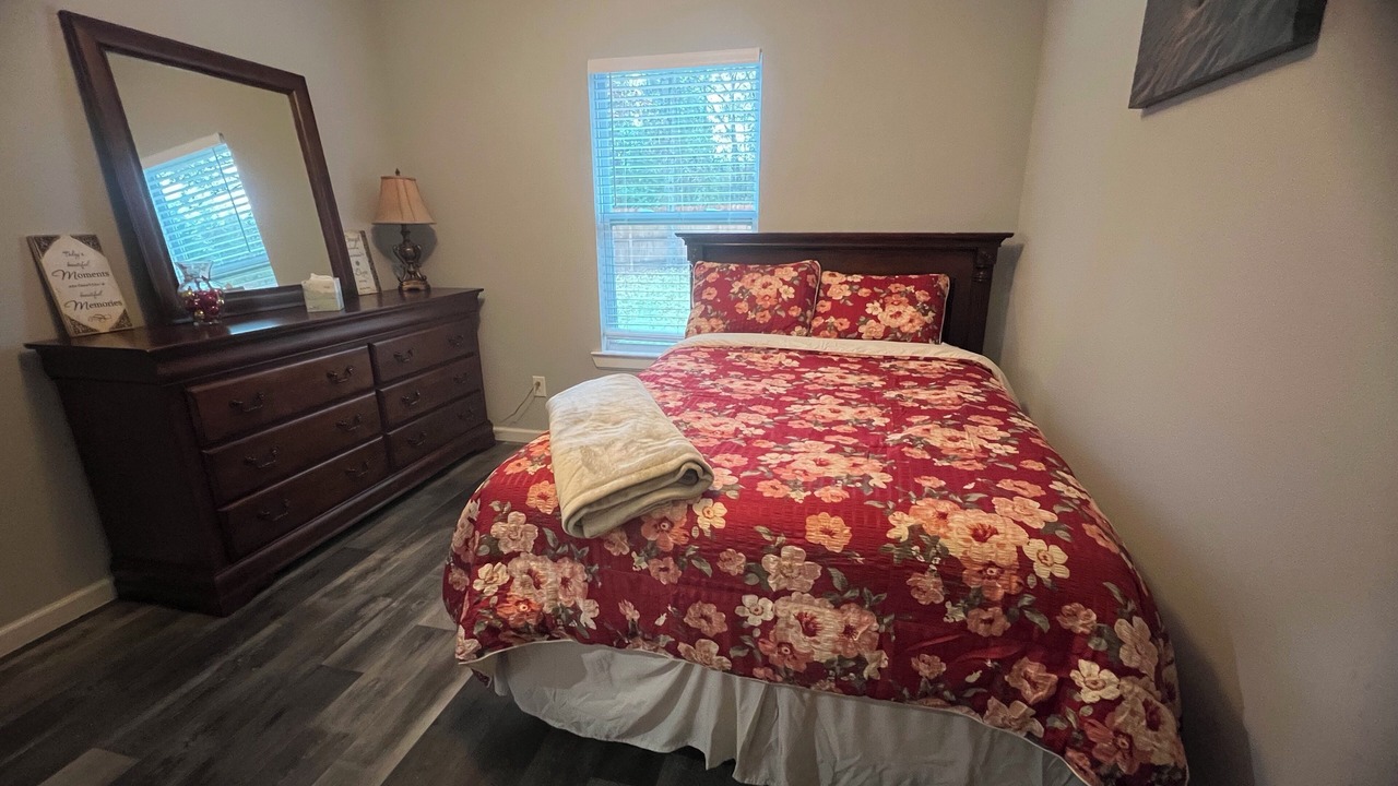 Photo of Bedroom in Log Cabin