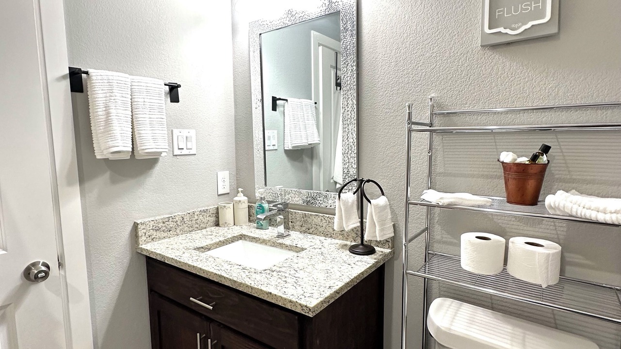 Photo of Bathroom in Log Cabin