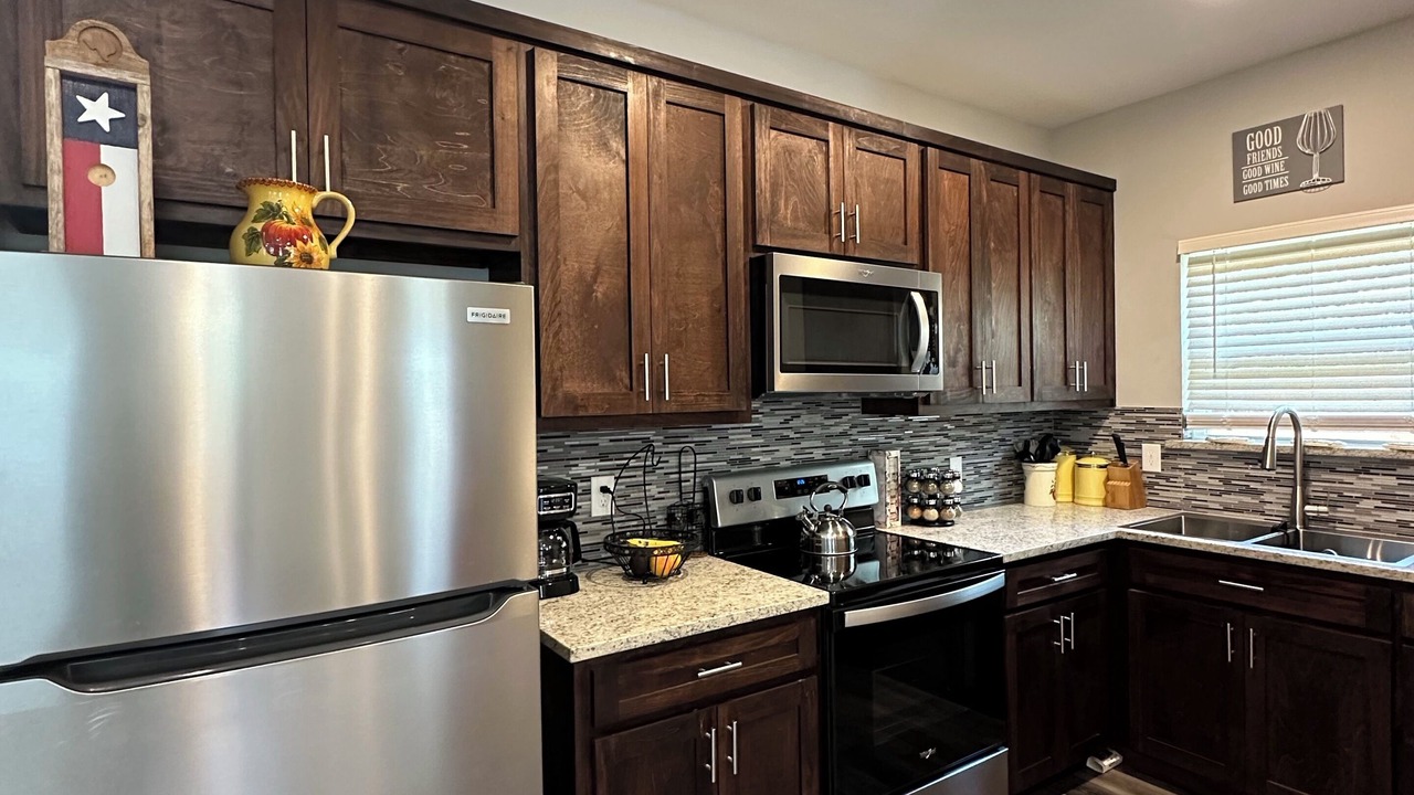 Photo of Kitchen in Log Cabin