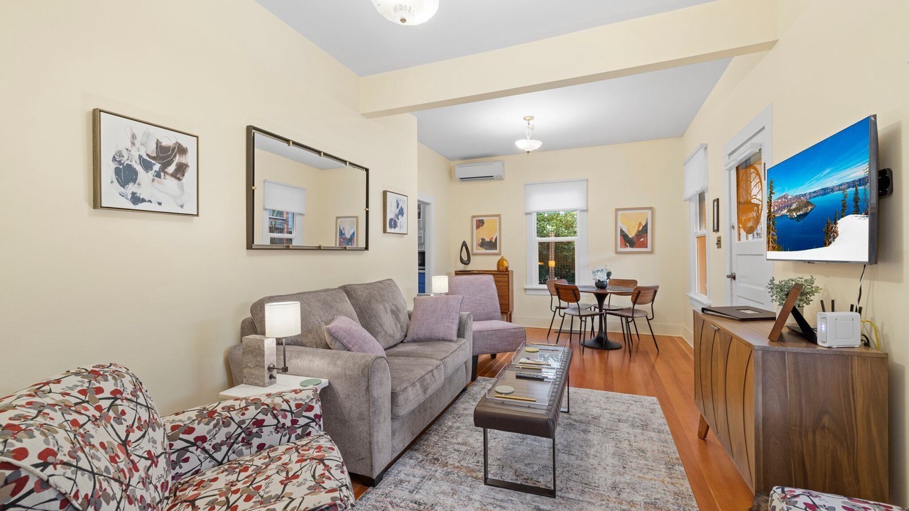 Photo of Bedroom in Historic Railroad District