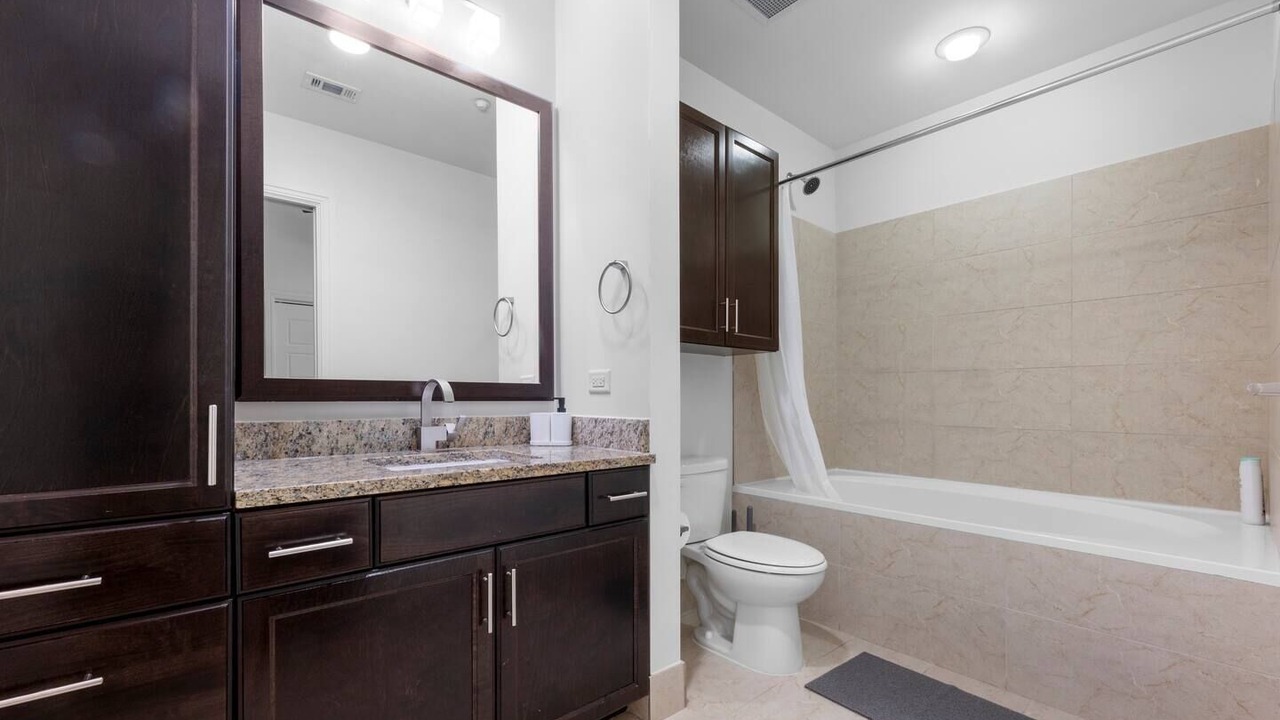 Photo of Bathroom in Waller Creek District