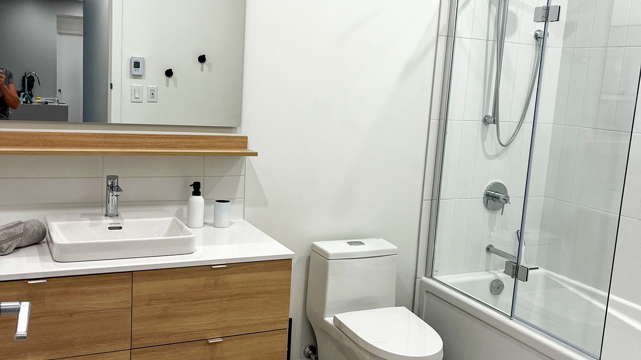 Photo of Bathroom in Owl's Head Ski Resort