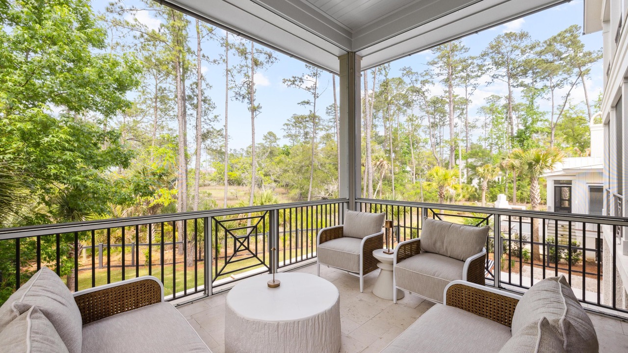 Photo of Patio Balcony in Palmetto Bluff