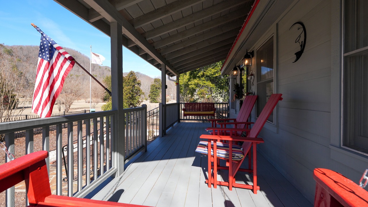 Photo of Patio Balcony in Sunset