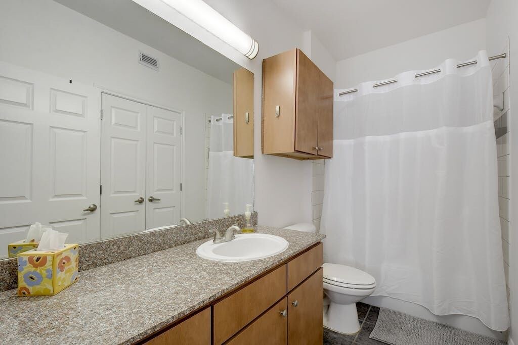 Photo of Bathroom in West Campus