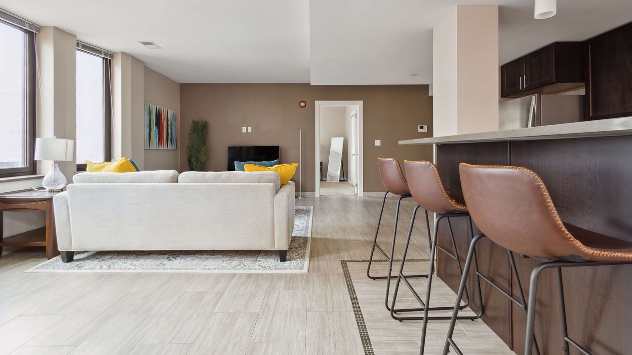 Photo of Livingroom in Downtown Detroit