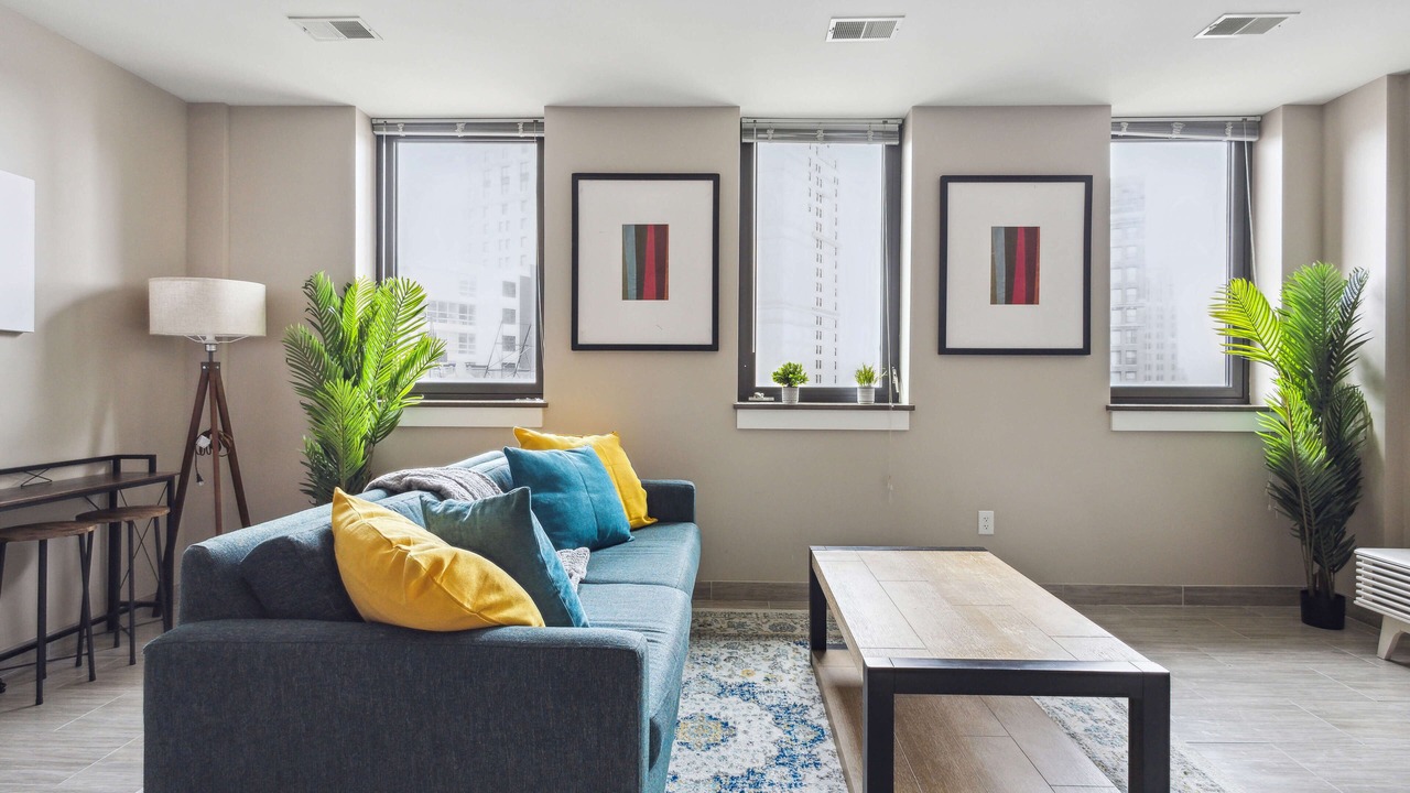 Photo of Livingroom in Downtown Detroit