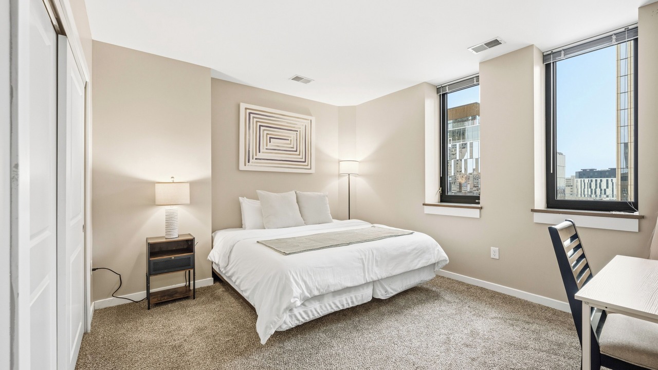 Photo of Bedroom in Downtown Detroit