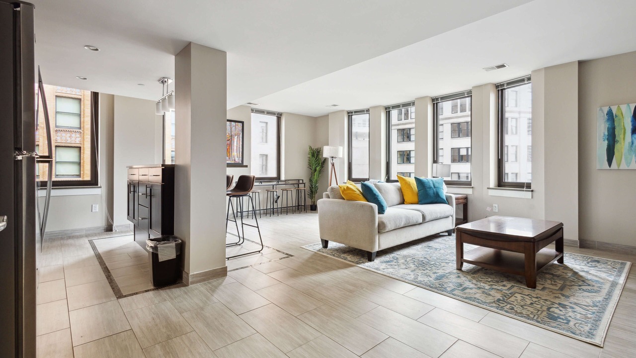Photo of Livingroom in Downtown Detroit