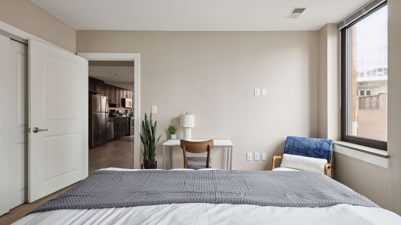 Photo of Bedroom in Downtown Detroit