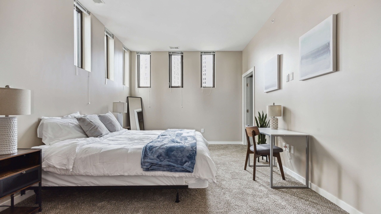 Photo of Bedroom in Downtown Detroit