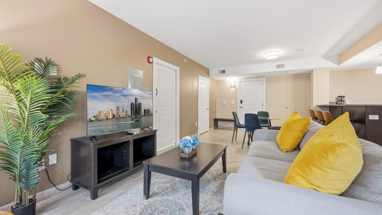 Photo of Livingroom in Downtown Detroit