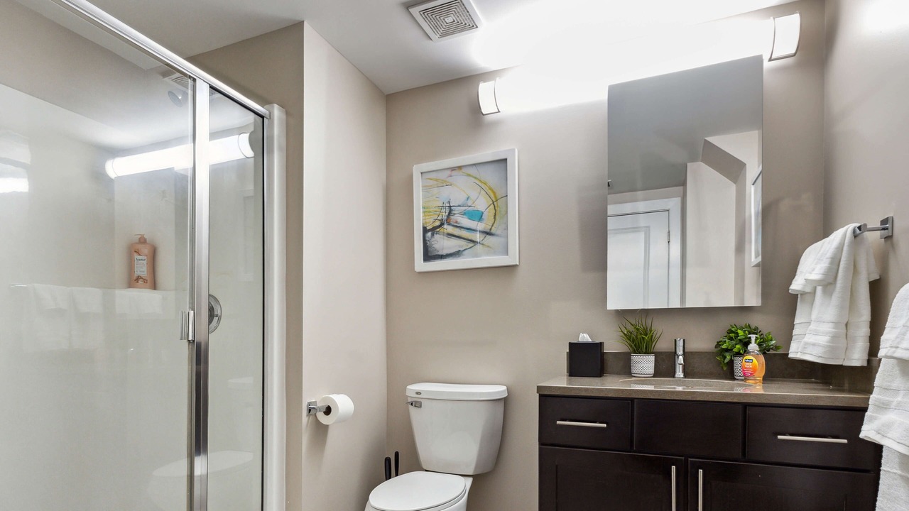Photo of Bathroom in Downtown Detroit