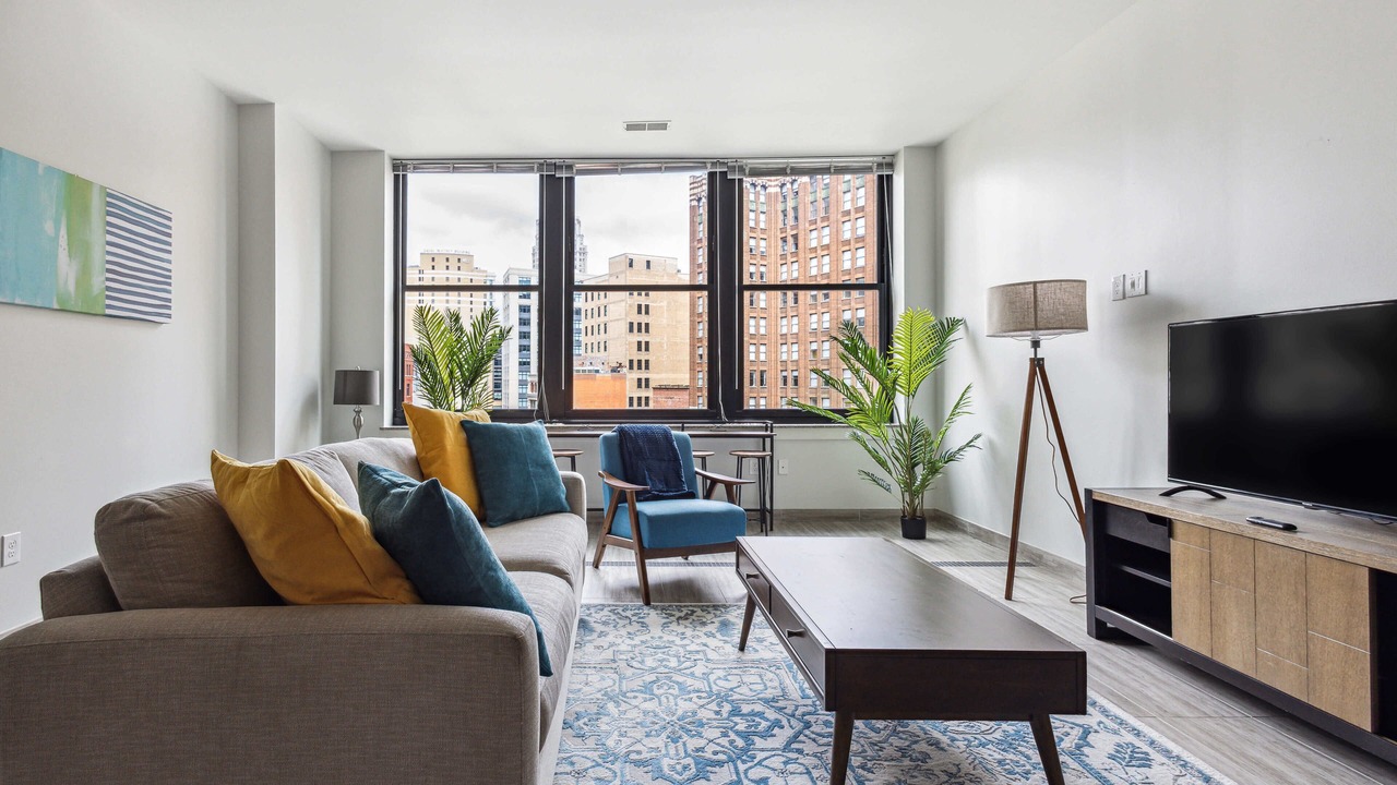 Photo of Livingroom in Downtown Detroit