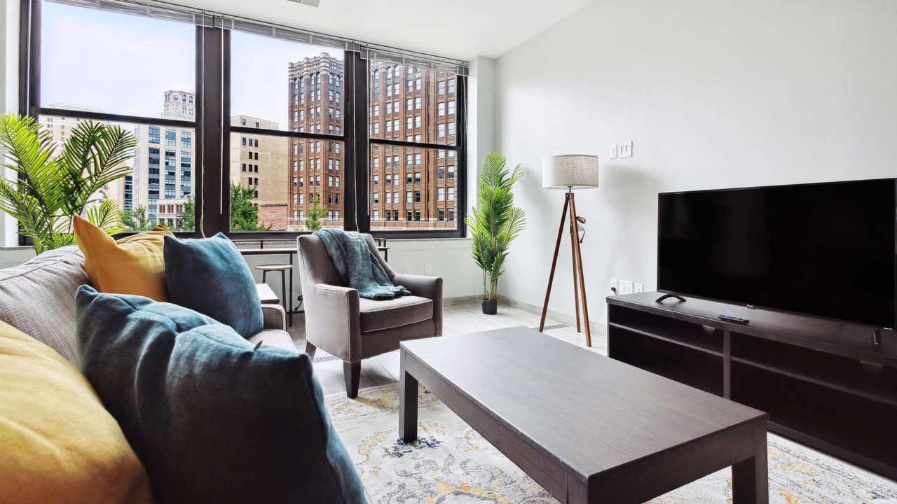 Photo of Livingroom in Downtown Detroit