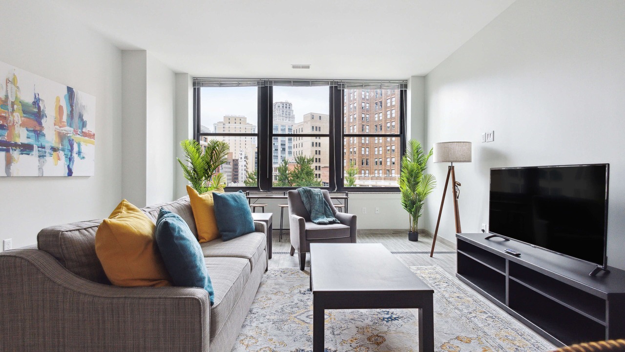 Photo of Livingroom in Downtown Detroit