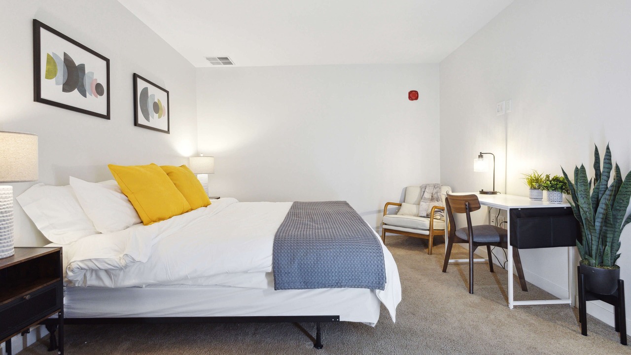 Photo of Bedroom in Downtown Detroit