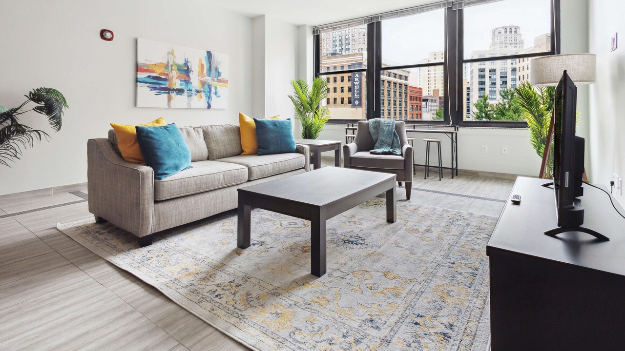 Photo of Livingroom in Downtown Detroit