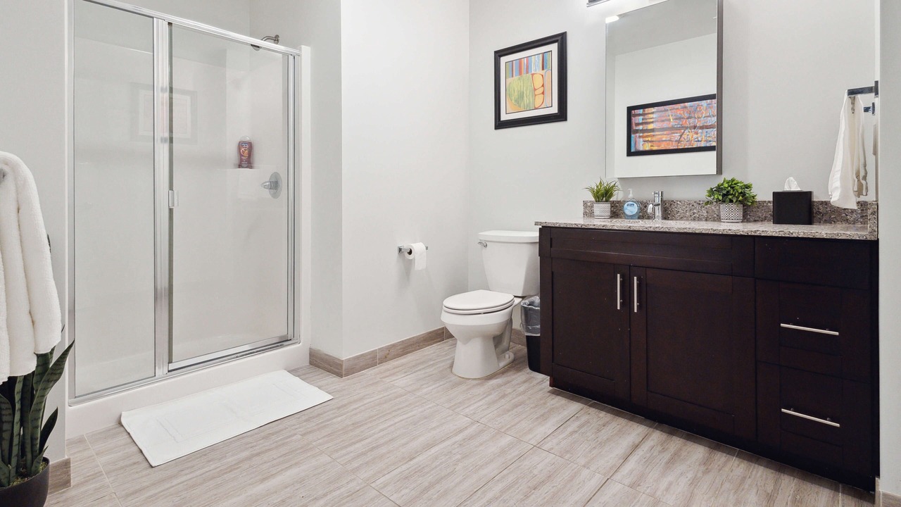 Photo of Bathroom in Downtown Detroit