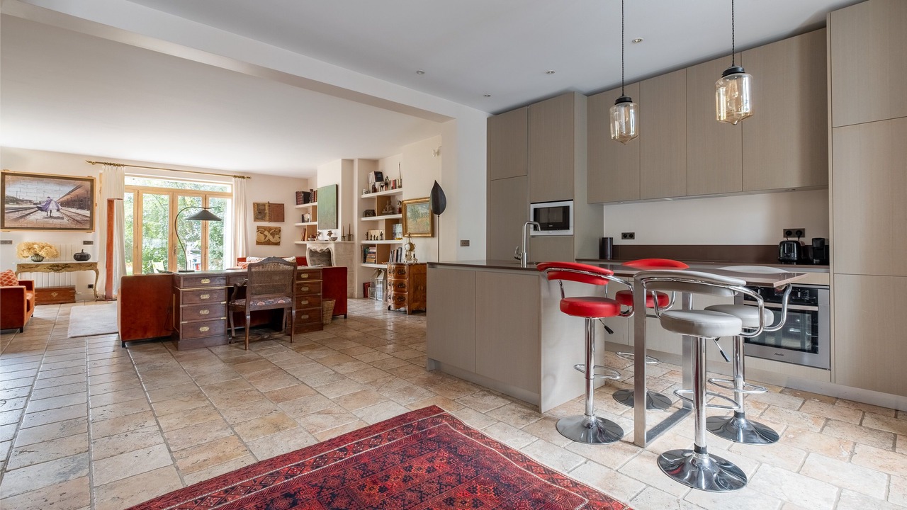 Photo of Kitchen in Parchamp–Albert Kahn