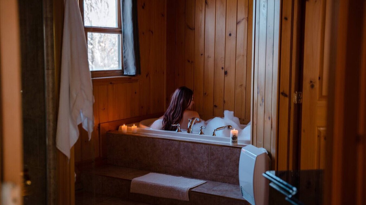 Photo of Bathroom in Fiddler Lake Resort