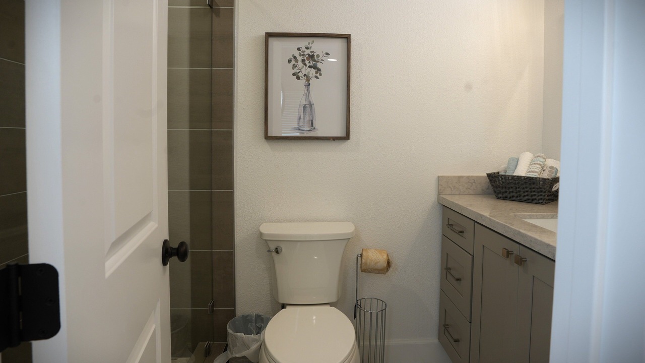 Photo of Bathroom in Orange