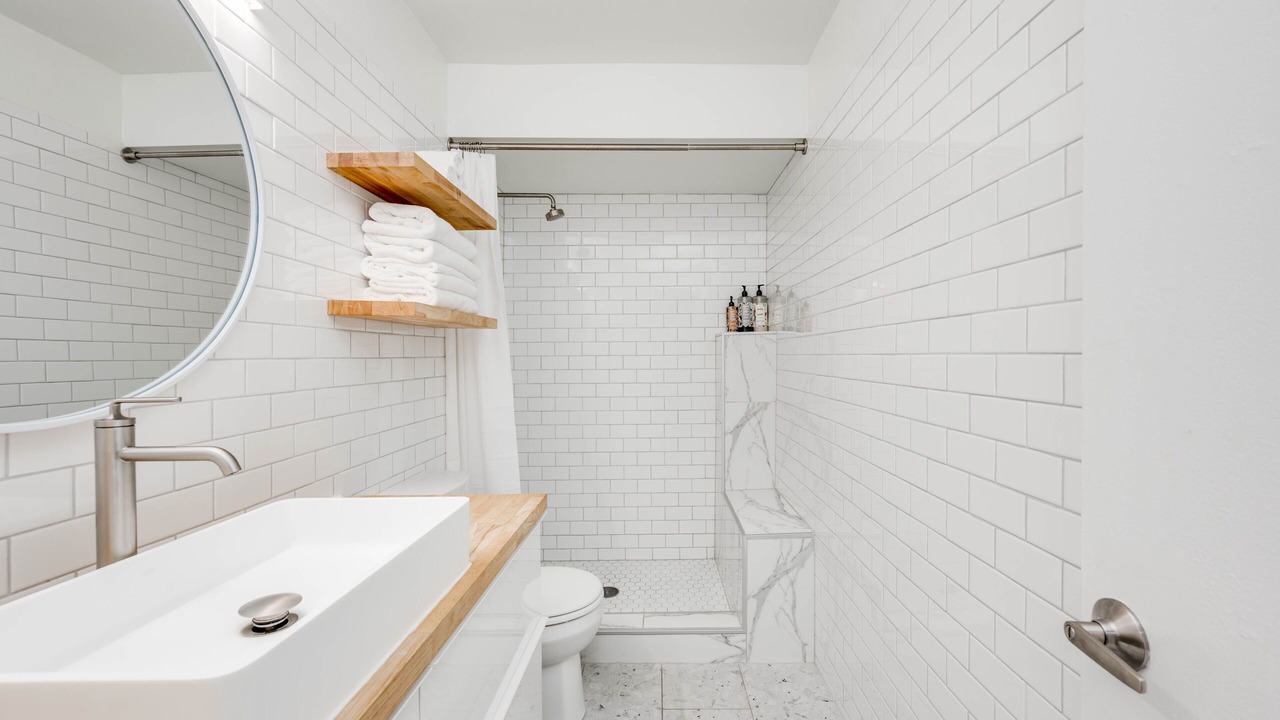 Photo of Bathroom in West Campus