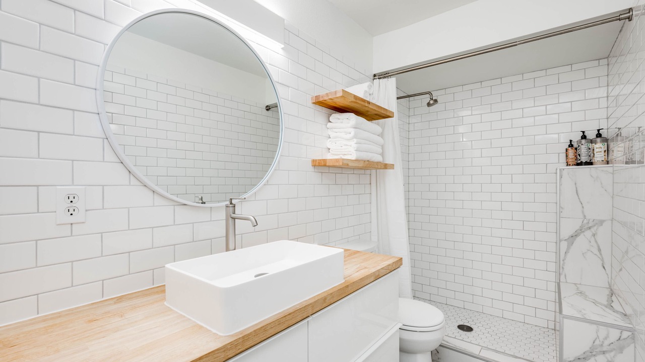 Photo of Bathroom in West Campus