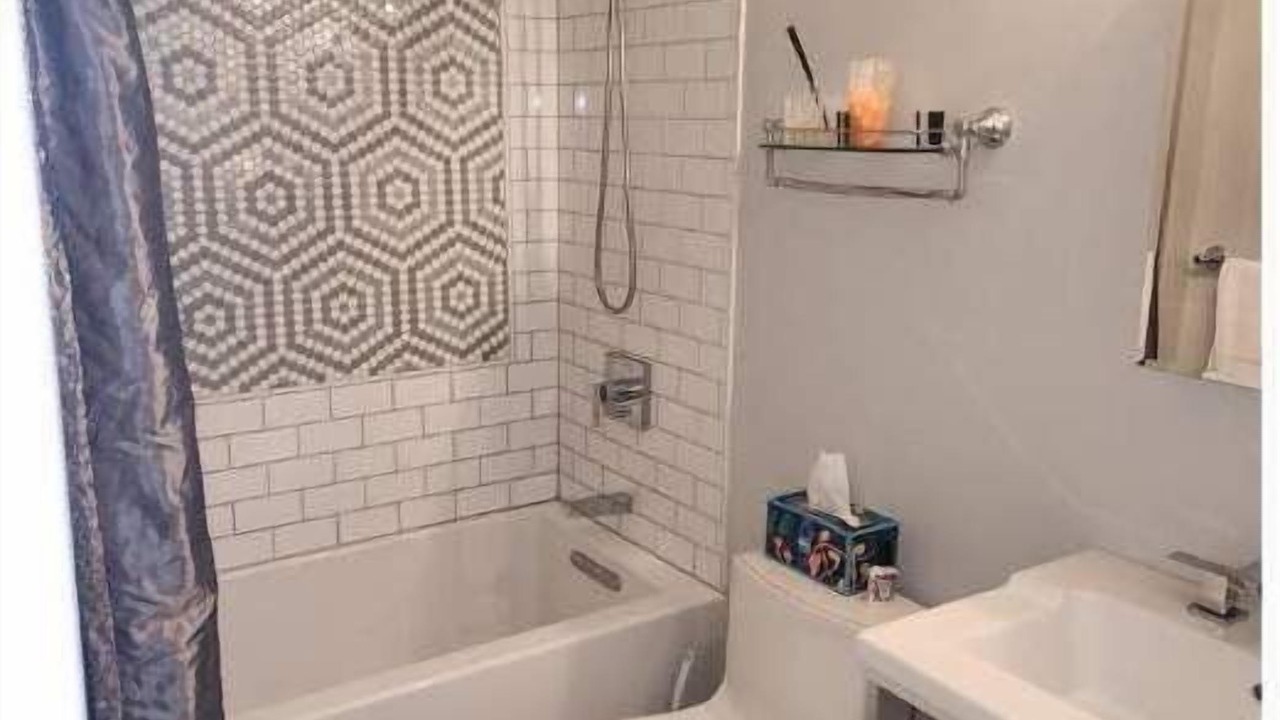 Photo of Bathroom in Downtown Detroit