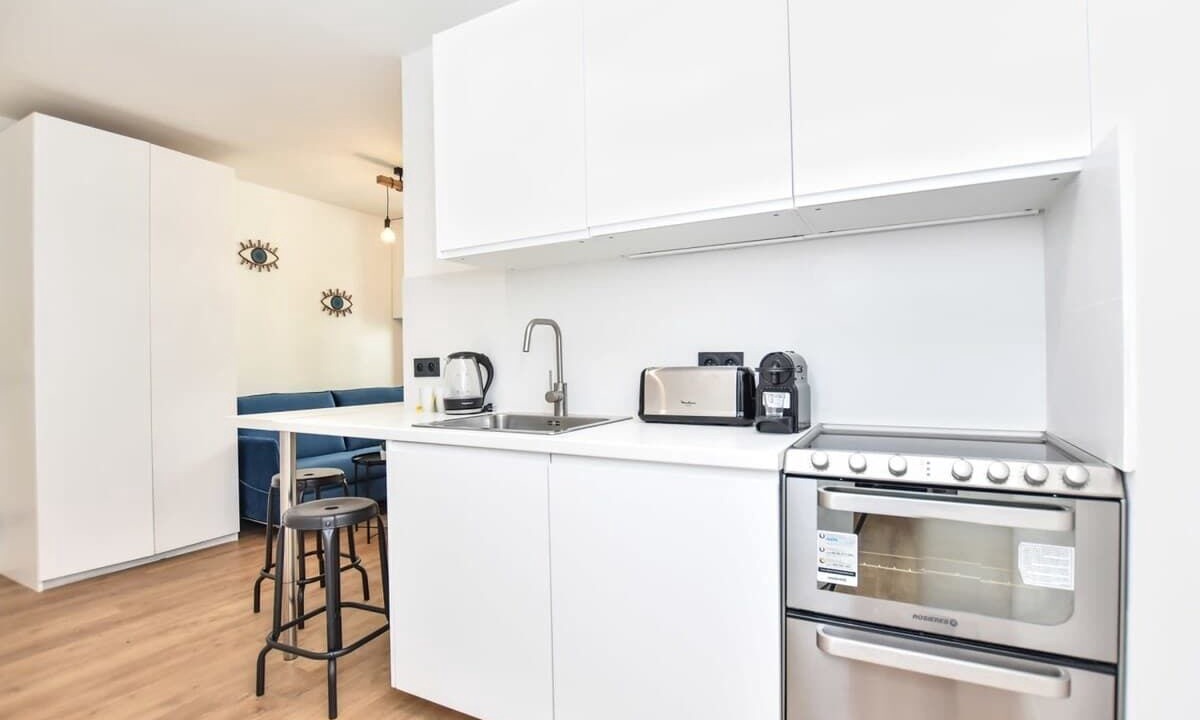 Photo of Kitchen in Quartier de la Folie-Mericourt