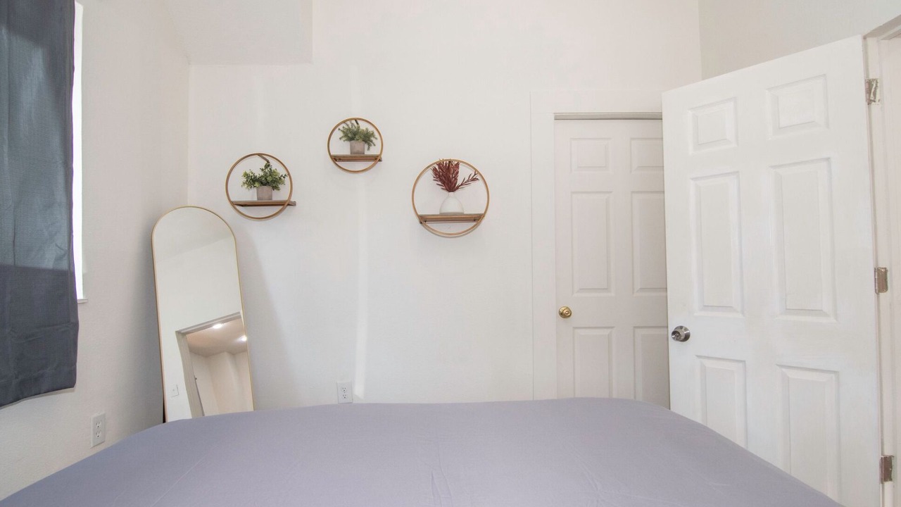 Photo of Bedroom in Historic Railroad District