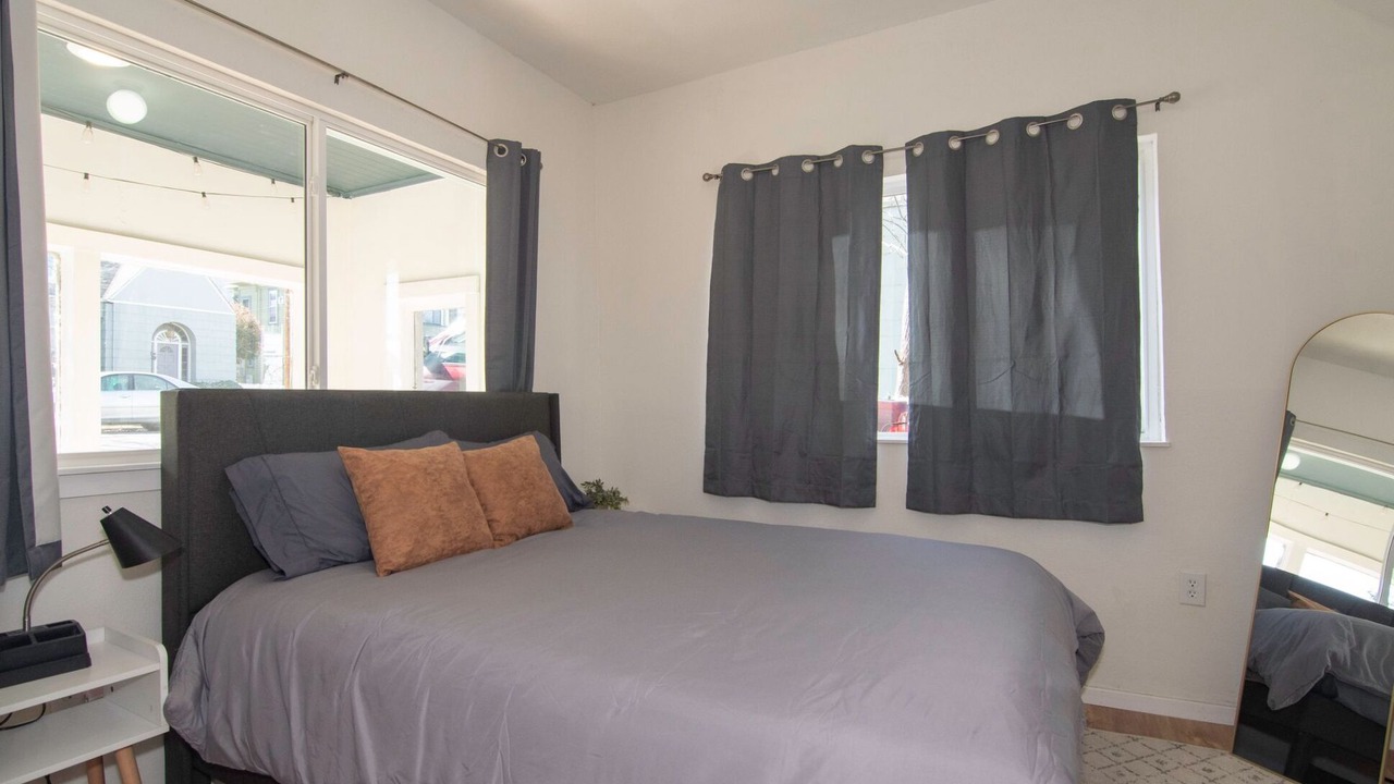 Photo of Bedroom in Historic Railroad District