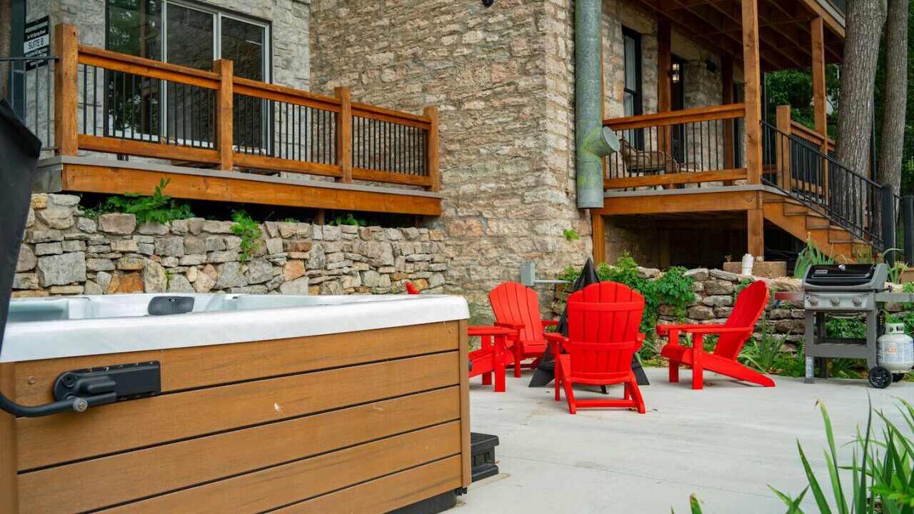 Photo of Patio Balcony in Eureka Springs Historic District
