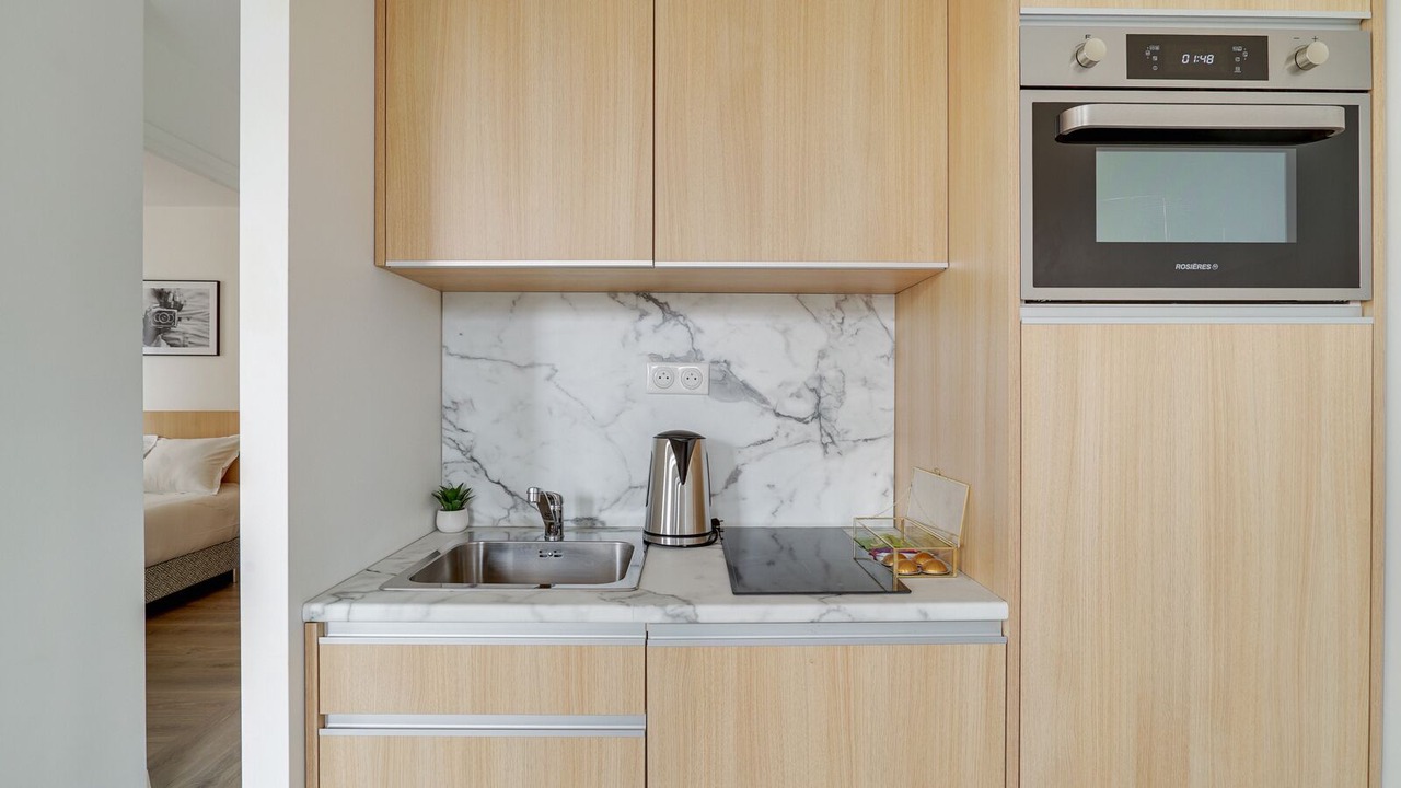 Photo of Kitchen in Quartier de la Salpetriere