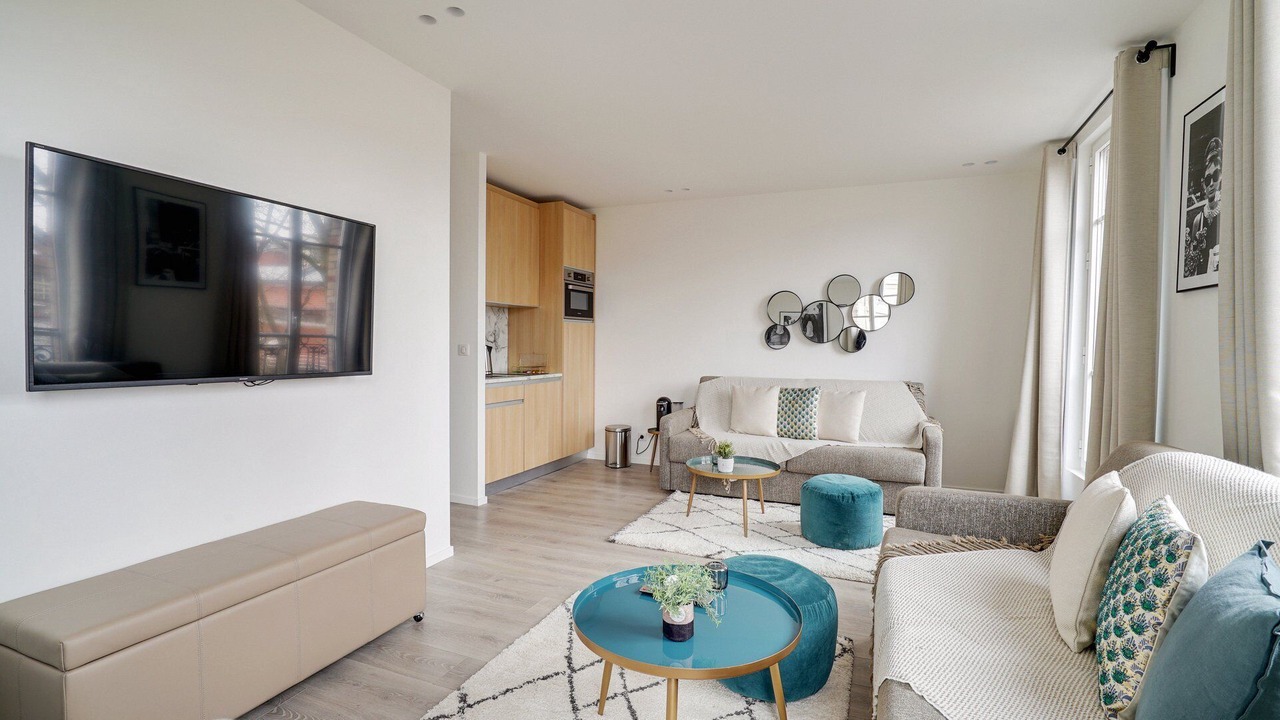 Photo of Livingroom in Quartier de la Salpetriere
