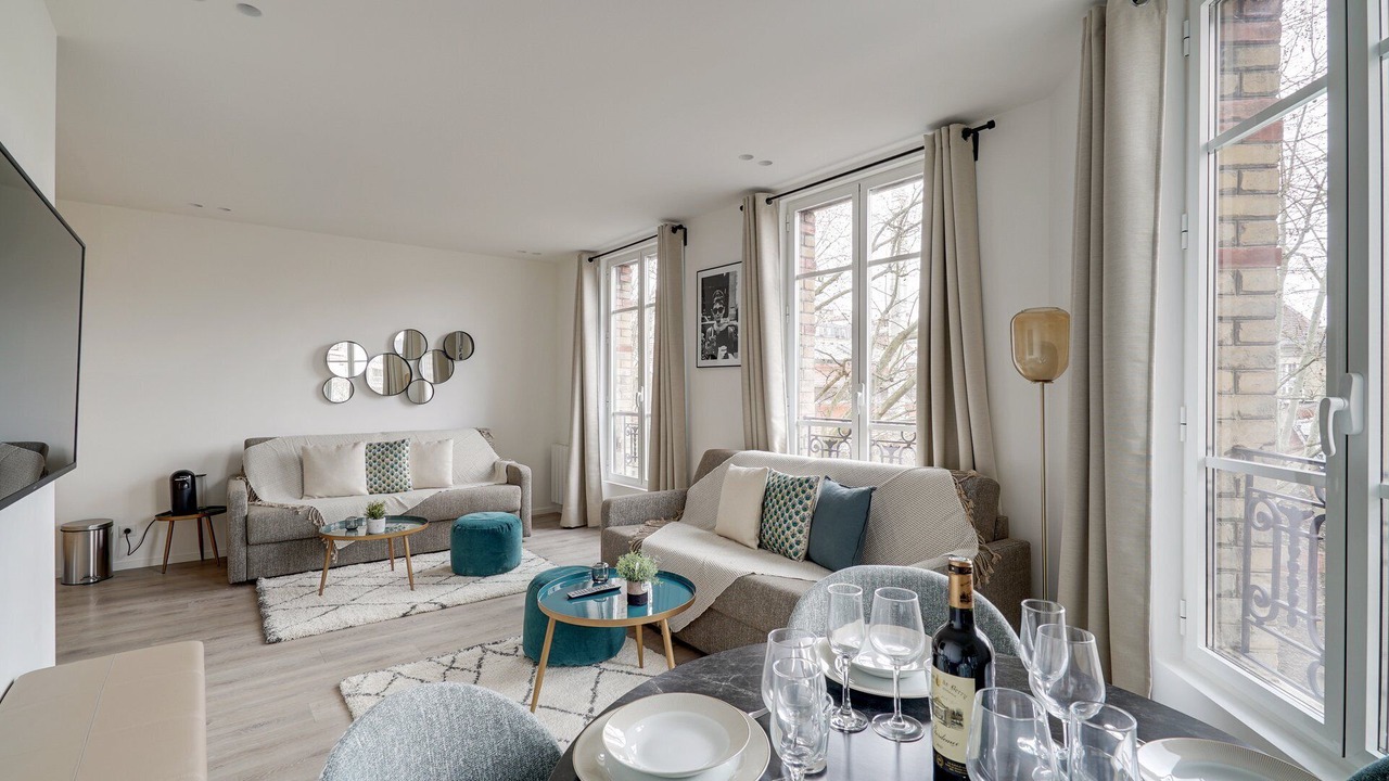 Photo of Livingroom in Quartier de la Salpetriere