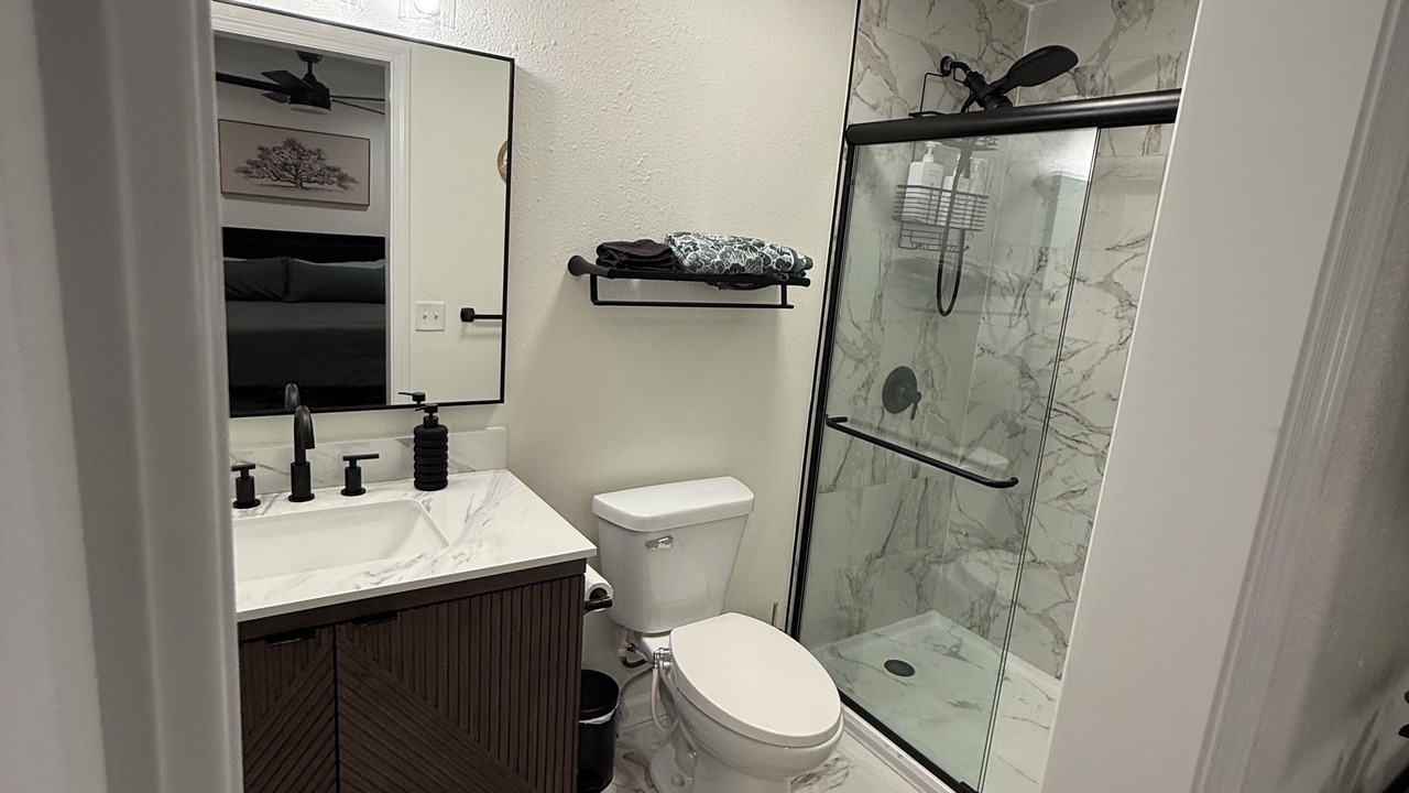 Photo of Bathroom in Brookline Station