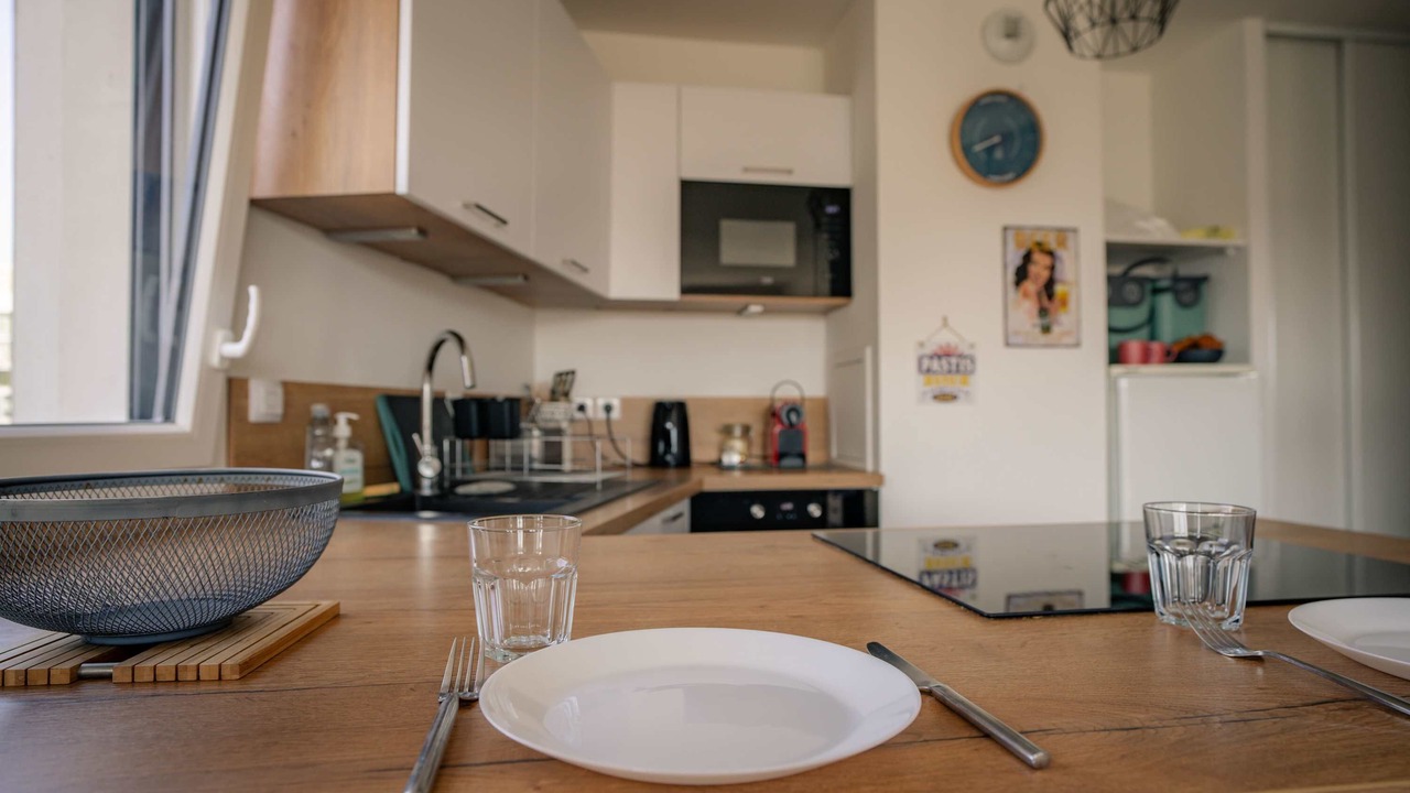 Photo of Kitchen in Zone d'amenagement concerte des Docks
